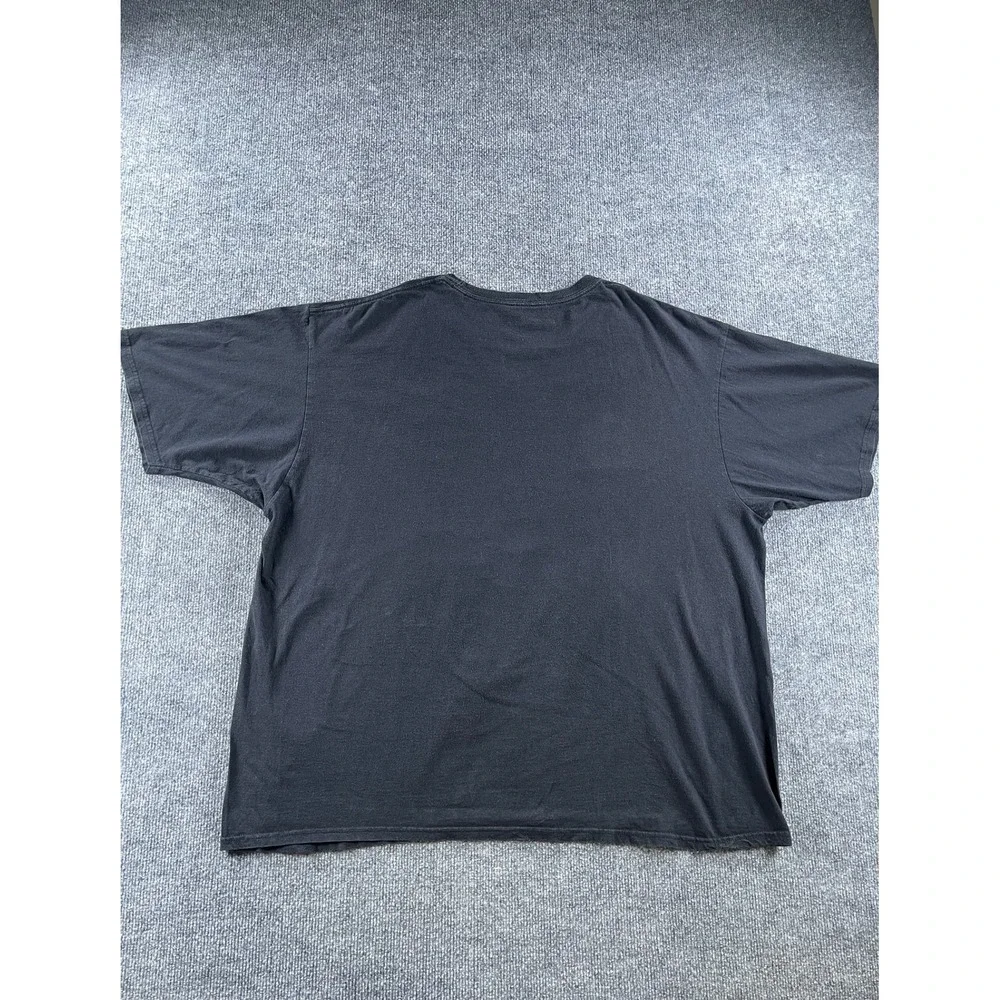 Adidas Mens Three Stripe Life Camo Graphic T-Shirt Black 2XL Short Sleeve Tee
